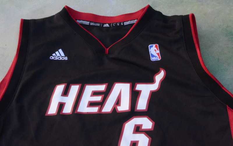 Adidas NBA Miami Heat LeBron James #6 Jersey Size Youth L. | eBay