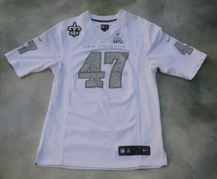 new orleans saints super bowl jersey