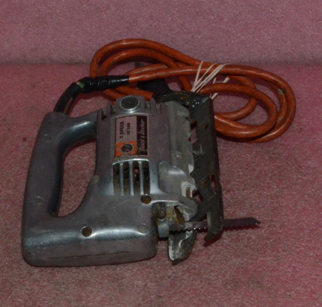 Vintage Black And Decker 7536 2 Speed Corded Jig Saw small