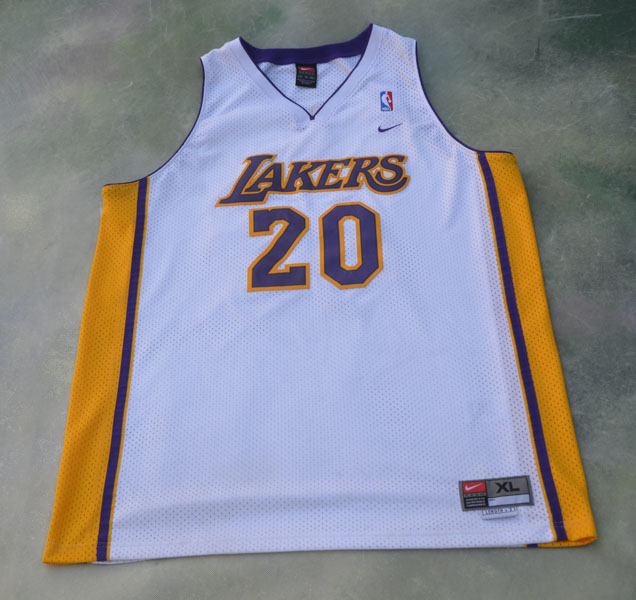 gary payton lakers jersey