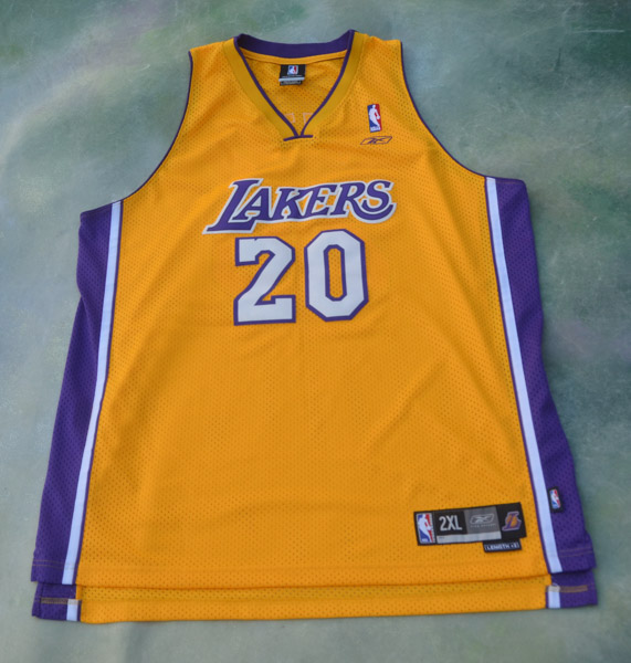 gary payton lakers jersey