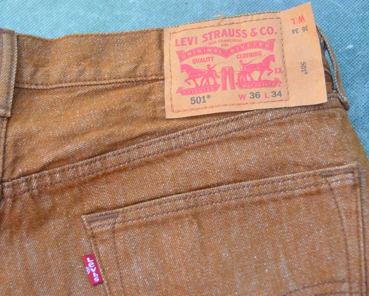 levis 501 white oak