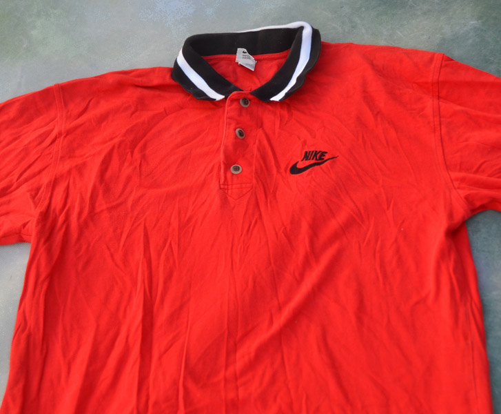 Vintage Nike Men's Red Polo Shirt Size L. | eBay