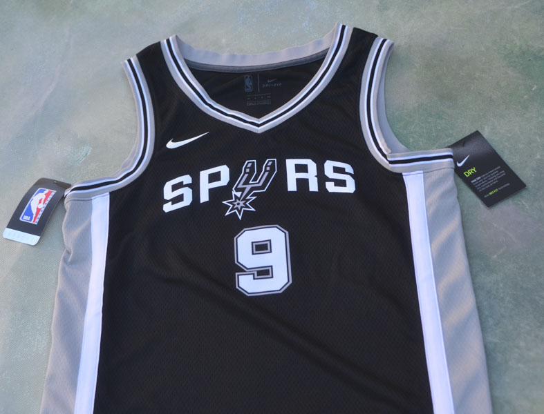 Maillot Basket Enfant San Antonio Spurs 2018 Tony Parker 9# Icon Edition