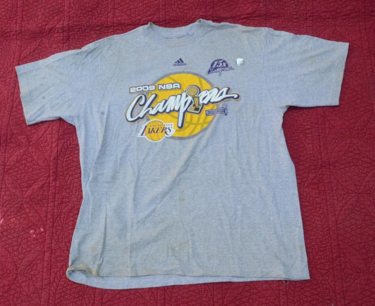 lakers t shirt adidas