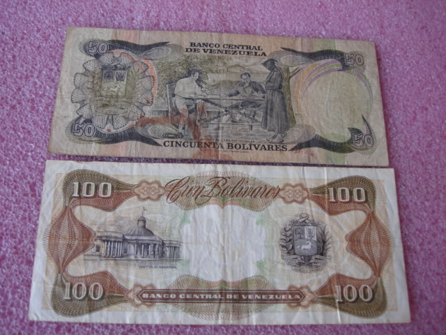 Venezuela Currency Collection Lot_9 Banknotes  